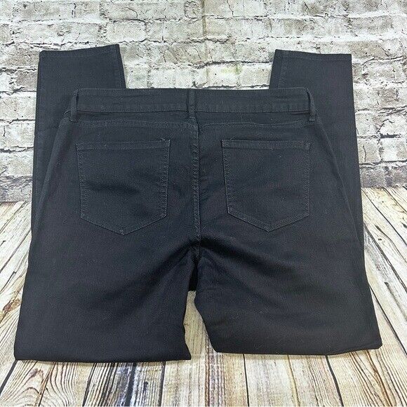 Old Navy Jeans Womens Sz.14 Black Super Skinny Denim Rocker Preppy - Picture 4 of 9